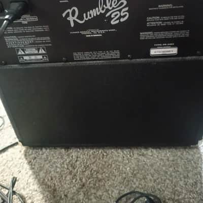 Title: Fender Rumble 25 V3 1x8" 25-Watt Bass Combo Amp -Very Good image 4