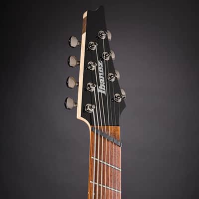 Immagine Mint Ibanez Model RGMS8BK Multi Scale 8 String Electric Guitar - Black - 7