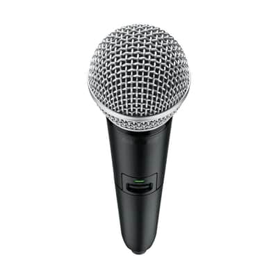Shure GLXD24+ Dual Band Digital Wireless System with SM58 Handheld Microphone, Z3: 2.4/5.8GHz image 6