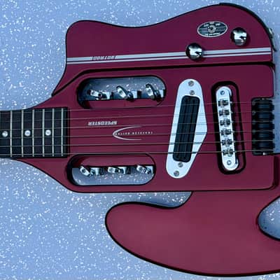 Traveler Speedster Hot Rod Electric Travel Guitar 2010s - cherry image 2