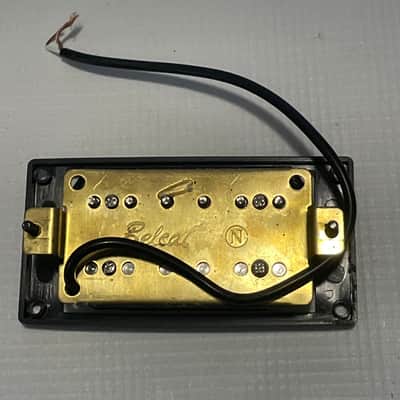 2020 Era Jackson Belcat Black Neck & Bridge Guitar Humbucker Pickup Set image 5