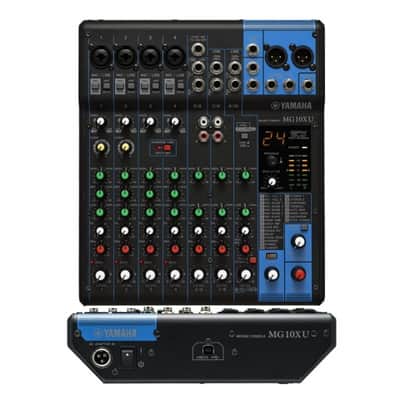 YAMAHA MG10XU MIXER 10 CANALI USB CON EFFETTI ALIMENTAZIONE PHANTOM image 2