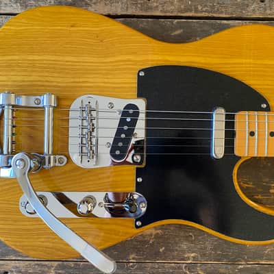 Fender Limited Edition 2024 Japanese Domestic Only FSR 1950's Telecaster Ash/Maple w/ Factory Bigsby Japan image 7