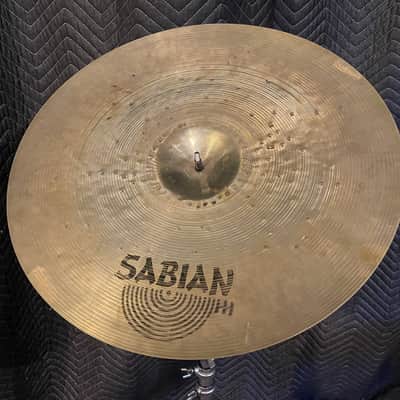 Sabian 22” HH Medium Ride Cymbal 1980's Vintage B20 2nd Gen "Solid Font" - 3301g image 7