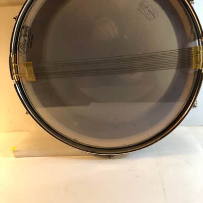 Ludwig No. 491 Pioneer 5x14" 6-Lug Snare Drum with Keystone Badge 1968 - 1969 - Black/Gold Duco Lacquer image 7