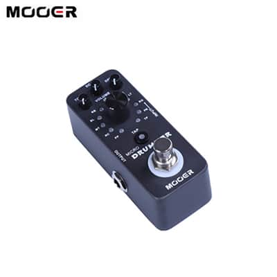 Mooer Micro Drummer Built-in Tap Tempo 121 Drumbeats True Bypass Free Shipment,price include the import duty for US buyer image 2