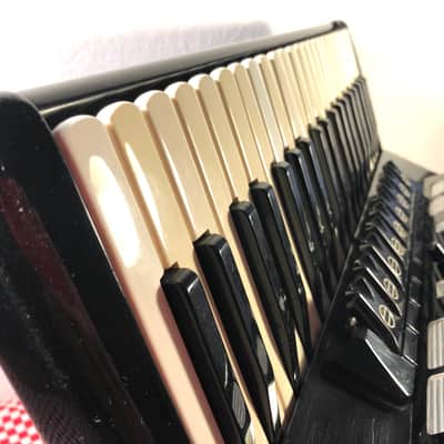 Accordion Accordiola Super Italia - Black 120 Bass image 5