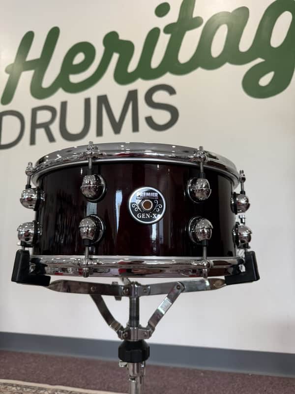 Premier Gen-X 6x14" 10-Lug Snare Drum image 1