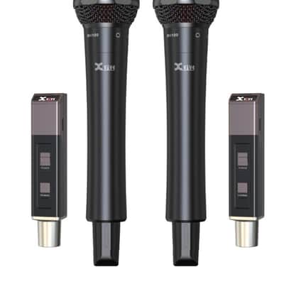 Xvive M5 D Sistema Doppio Microfono Wireless Handheld A Capsule Intercambiabili image 2