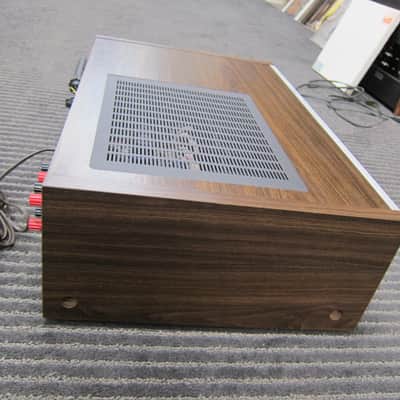 Vintage Kenwood KR-7050 Stereo Analogue Am/Fm Receiver, Ex Sound, Phono, Japan, Beauty 1970s Brown/Silver image 4