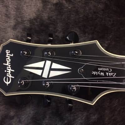 Epiphone ZW Zakk Wylde Custom Black With Case image 7