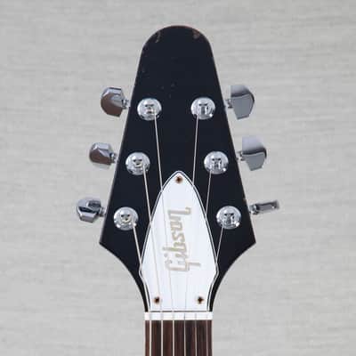 Gibson Custom Shop Kirk Hammet 1979 Flying V Electric Guitar - Ebony - #KH046 image 3