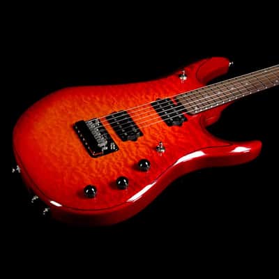 Ernie Ball Music Man BFR JP6 Baritone Cherry Burst 2015 image 8