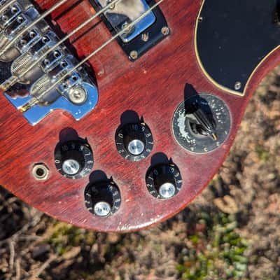 Gibson EB-3 1967- Cherry Red image 7