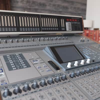 Tascam DM-3200 digital mixer DM-3200/MU-1000 Meter Bridge + IF-FW/DM FireWire Card Included image 5