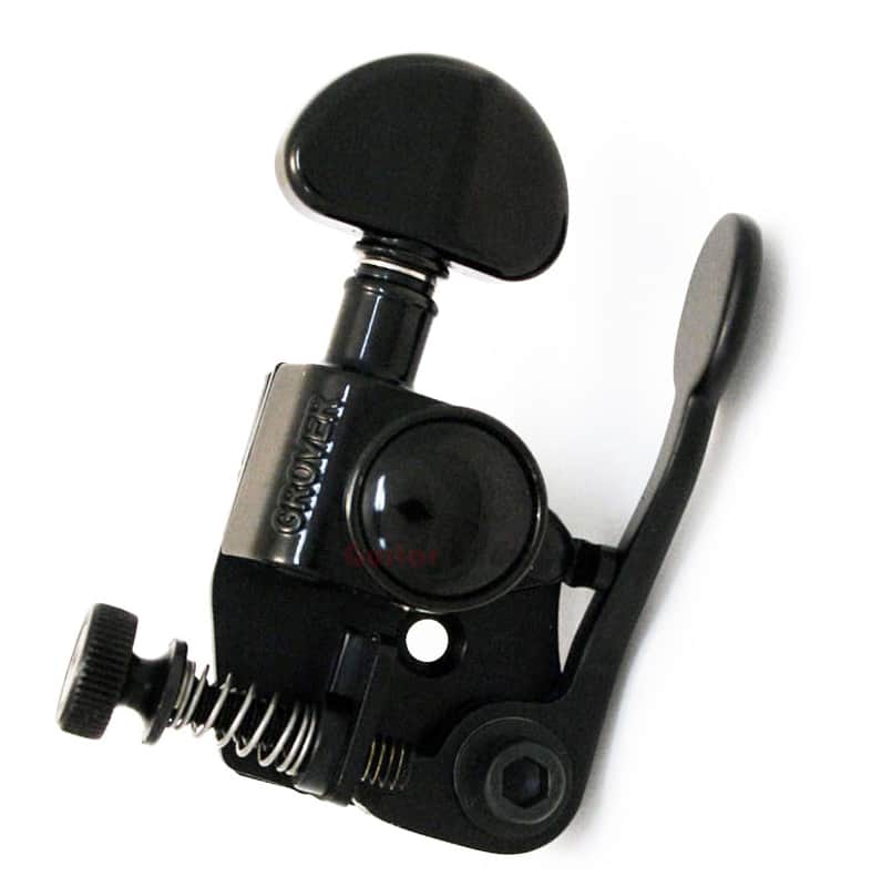 Hipshot GT1 Grover Style Guitar Xtender Key Extender D-Tuner X-Tender - BLACK Bild 1