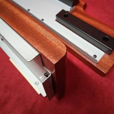 Hammond SKX Stage Keyboard / Organ Custom Exotic Sapele Wood Replacement Sides Brand New image 8