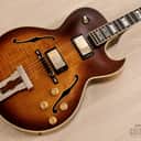 1977 Ibanez Artist 2635 Vintage Archtop Guitar Antique Violin w/ Maxon Super 80 Flying Fingers, Case