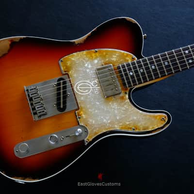 Fender American Deluxe Telecaster Sunburst Made in USA Heavy Aged Relic (RARE) image 5