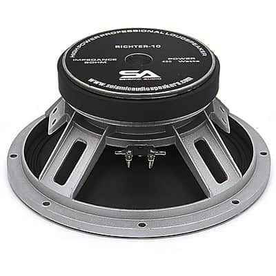New PAIR 10" PA/DJ Raw Replacement Woofer/Speaker 400 W image 4