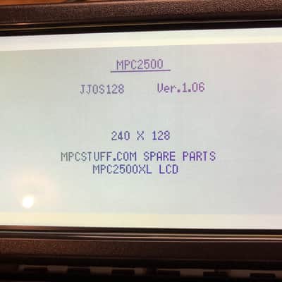Akai MPC 2500 (Custom Black & White LOADED! - Large Screen!) image 8