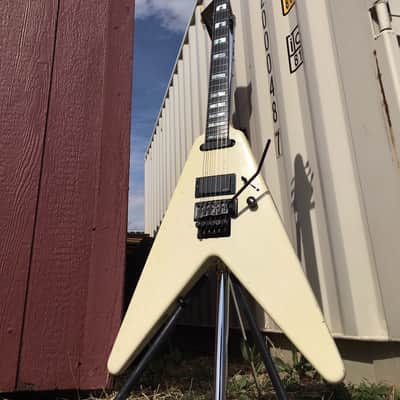Framus German Custom Shop WH-1 Relic Wolf Hoffmann/Accept Aged Crème White High Polish  NOS image 2