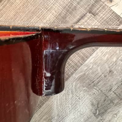 Kay Silvertone Sears Roebuck S501K 1970 - Sunburst Flamed image 10