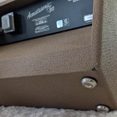 Fender Acoustasonic 30 Watt Combo Acoustic Guitar Amplifier, Dual Inputs - USED image 6