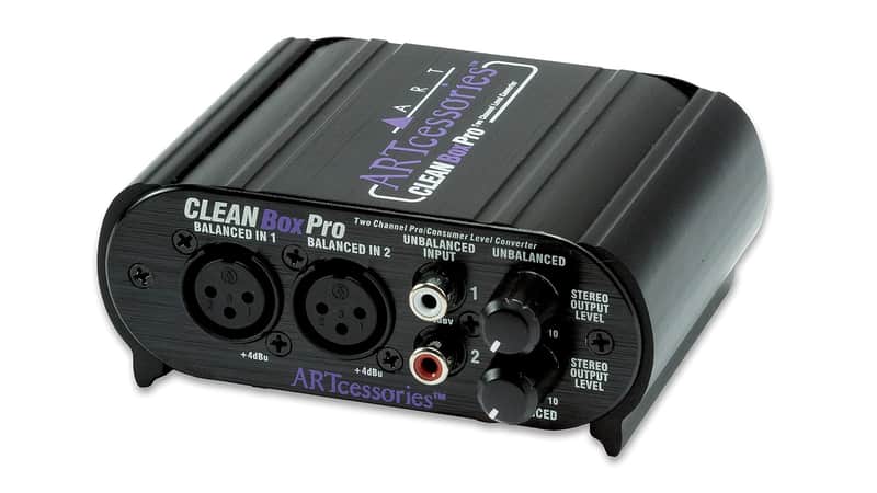 ART CLEANBox Pro Dual Channel Level Converter (CLEANBOXPRO) image 1