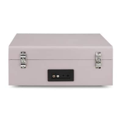 Crosley Voyager Vintage Portable Turntable with Bluetooth and Speakers, Amethyst image 4
