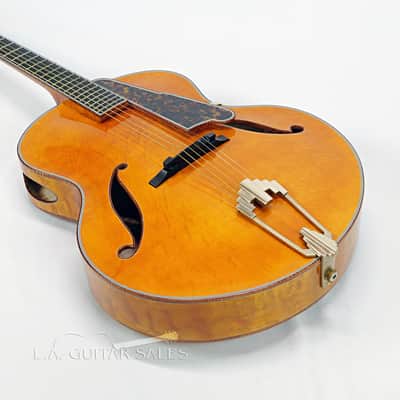 Bill Moll Custom 18" F-Hole Archtop - Last One Built by Bill @ LA Guitar Sales image 3