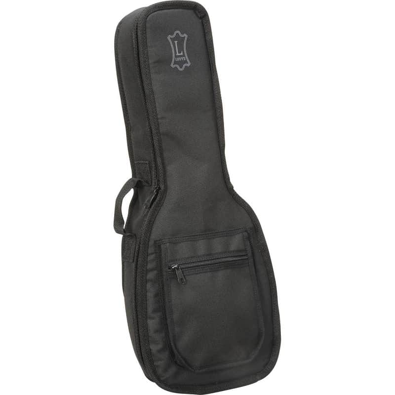 Levy's Soprano Ukulele Gig Bag - Black image 1