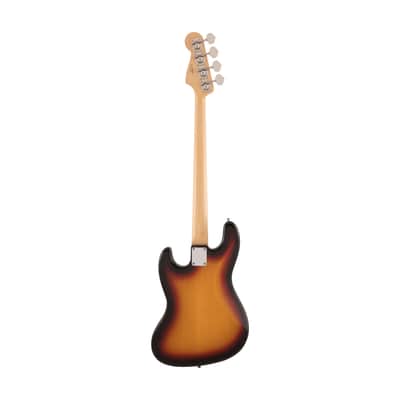 Fender Japan Traditional II 60s Jazz Bass Left-Handed Guitar, RW FB, 3-Tone Sunburst image 2