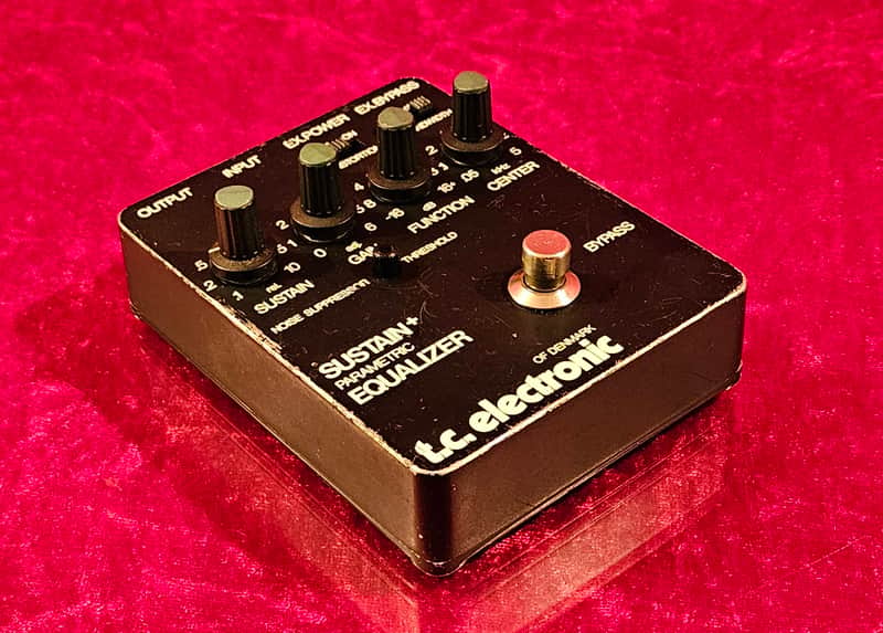 TC Electronic Sustain + Parametric EQ Compressor Booster 1980s Vintage TOP image 1