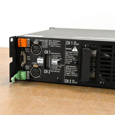 QSC CX1202V 1200W 70V 2-Channel Power Amplifier CG011Z0 image 9