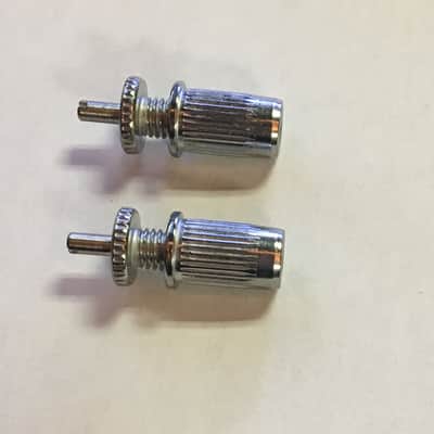 SGM Locking Bridge, Brass Roller Saddles Gibson USA Les Paul Replacement, Chrome image 3