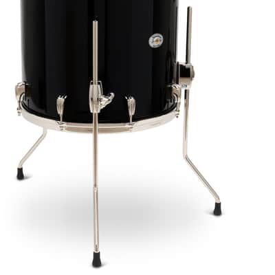 Slingerland 4Pc Studio King Kit 13/16F/22K/6.5S - Del Norte Black (SDKTSKK22N04DNDNB) image 7
