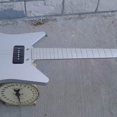 Obstructures 0.750 2016 clear solid aluminum guitar image 23