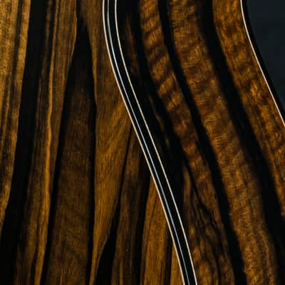 Bourgeois L-DBO 50th Anniversary Soloist Limited Edition Macassar Ebony and Bearclaw Italian Spruce #5 of 5 NEW image 17