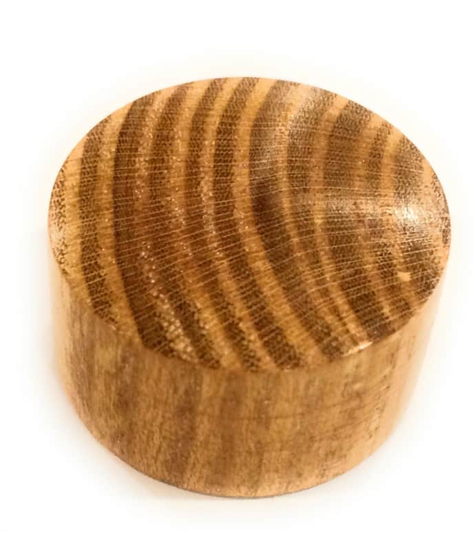Custom Wooden Footswitch Topper for Guitar Pedals-Custom Wood Type or Size image 1
