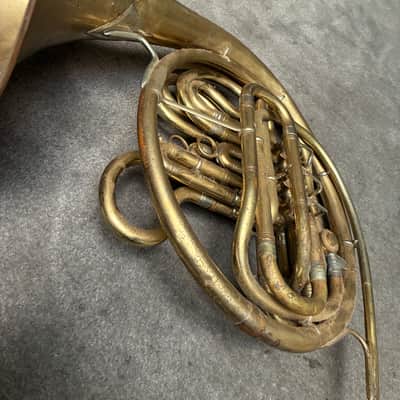 King H.N. White French Horn Double 1959? - Gold Laquer image 10