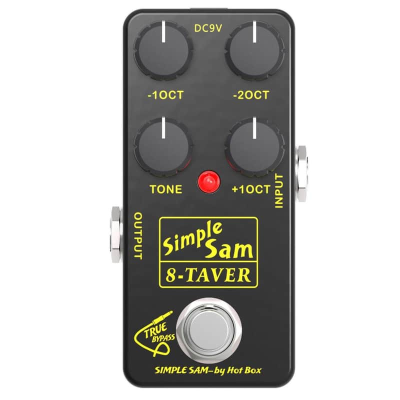Simple Sam 8-Taver Octaver Guitar Effect Pedal True Bypass Astounding Tone image 1