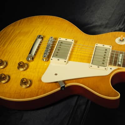 2012 Gibson Custom Shop 1959 Les Paul '59 Reissue VOS ~ Lemonburst image 2