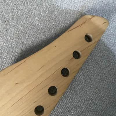 Maple Wood Guitar Neck, 22 Frets Rosewood Fingerboard image 2
