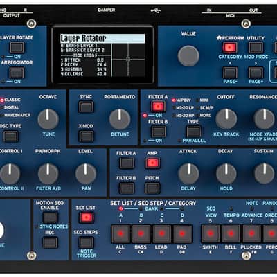 Korg MultipolyM Multi Poly M Analog Modeling Synthesizer Module //ARMENS// image 2