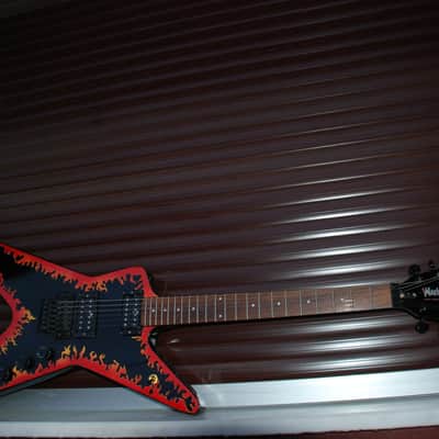 Washburn Dime 2000s 333 Black Jack Replica Of Inferno Dime D3