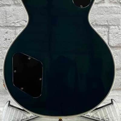 2001 The Heritage H-157 Custom 3-Pickup Neptune Blue Burst image 3