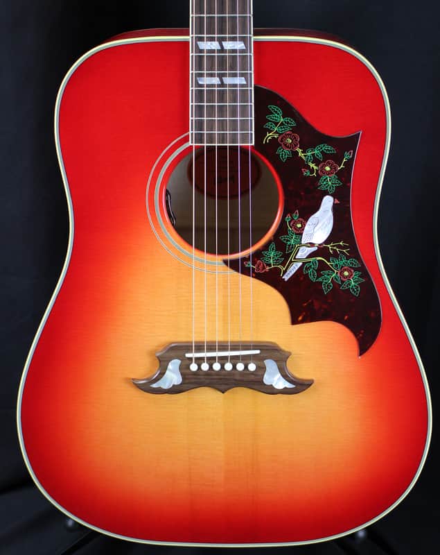 2024 Gibson Dove Original Acoustic-Electric Guitar Vintage Cherry Sunburst w/Case image 1