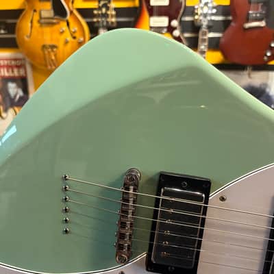 Fender Meteora HH Surf Green 2018 image 5