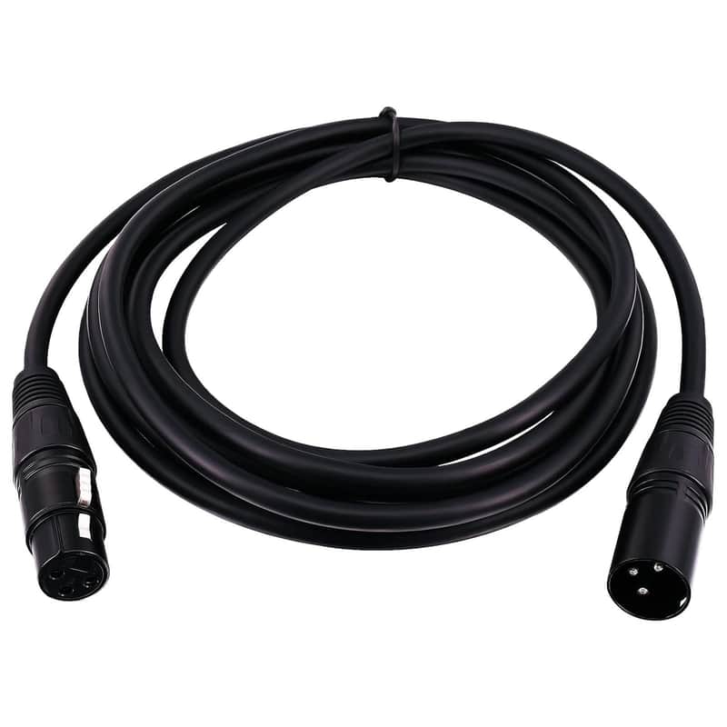 XLR Audio Cable Microphone Cable 3 Pin Male to Female Balance Audio XLR Microphone Extension Cable 3M 10FT for Microphone, Studio Recorder, Amplifier, Audio Mixer, Recording image 1
